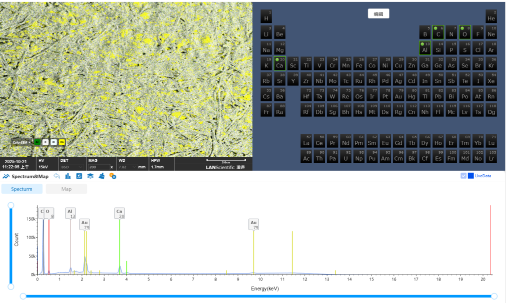 扫描电镜在造纸工业中的综合应用(图10) 扫描电镜在造纸工业中的综合应用(图10)