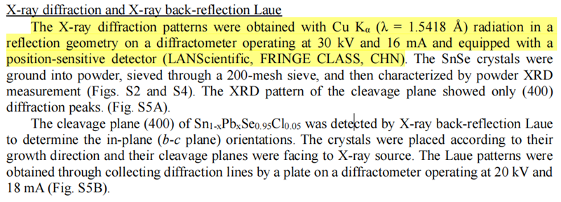 荣登《Science》！浪声科学XRD在高性能热电材料研发中的应用(图5)