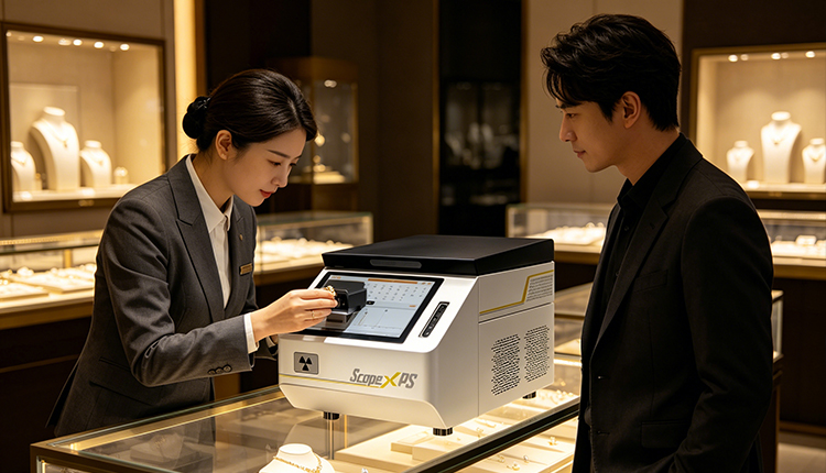 ScopeX PS8高端测金仪（一体机）(图1)